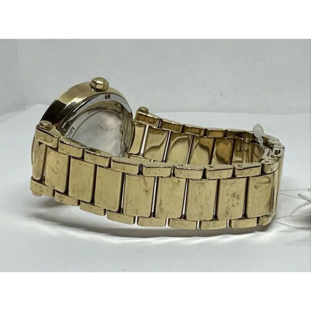 Michael Kors Parker MK5784 Women's Gold Stainless Steel Analog Dial Watch NUL18